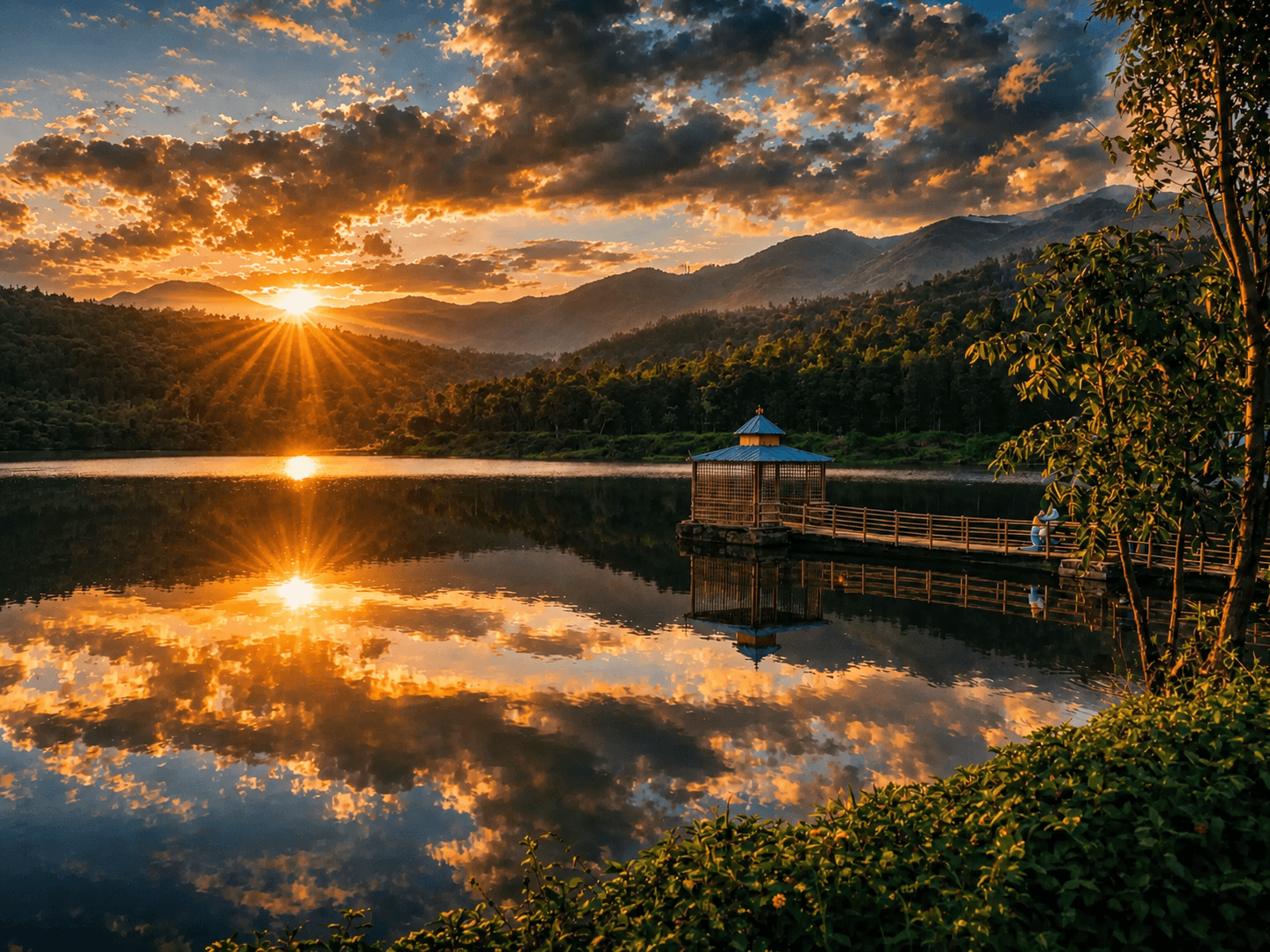 Scenic landscape illustrating Chapter 03 — Mountains & Lake